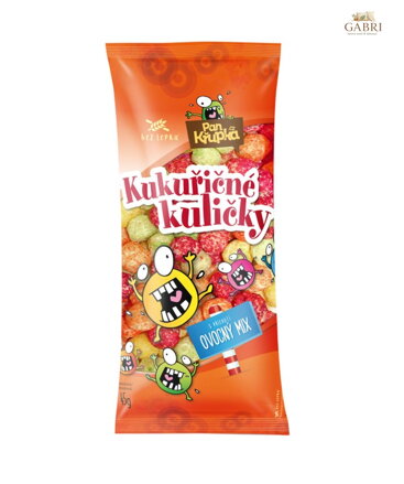 Kukuřičné kuličky ovocné 45g REJ bez lepku 1077