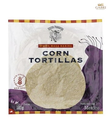 Tortilla kukuřičná (15 cm) 181g  Nuevo progreso bez lepku 1095