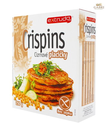 Cizrnové PLACIČKY 250g Extrudo bez lepku 2697