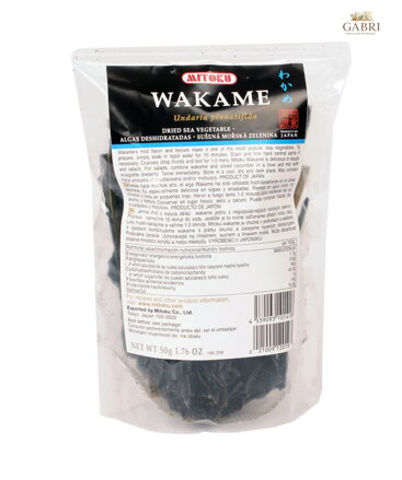 Mořské řasy Wakame 50g Mitoku 4853