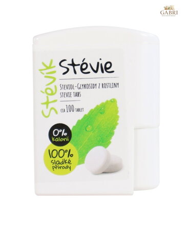Stevia tablety 100ks Stévík 3825
