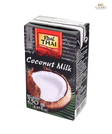 Mléko kokosové 85% 250ml Real Thai 2371