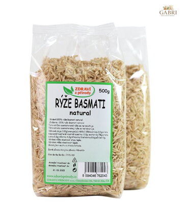 Rýže basmati natural 500g ZP 2916