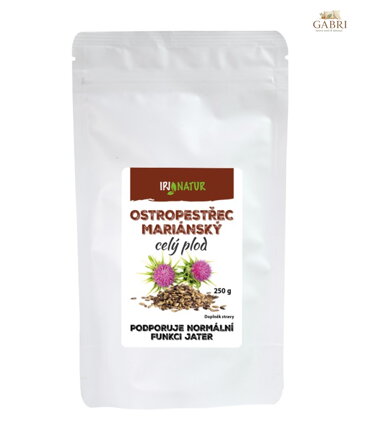 Ostropestřec mariánský celý plod 250g IPJ NATUR 4989
