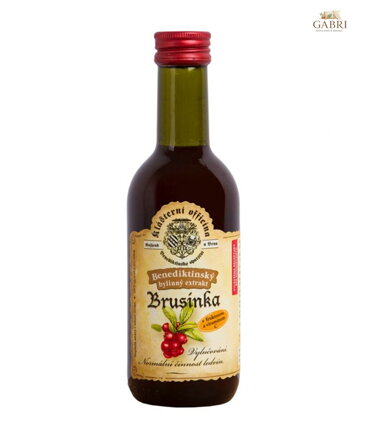 Benediktinský extrakt BRUSINKA 290g 449
