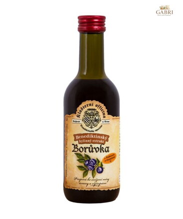 Benediktinský extrakt BORŮVKA 290g 447