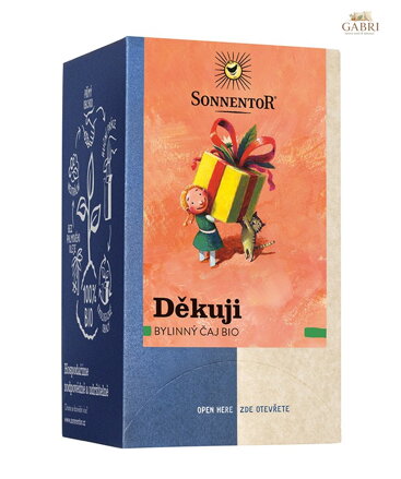 Děkuji BIO 18x1,5g Sonnentor 5195
