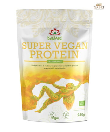 Protein Super vegan BIO 250g Iswari bez lepku 5465