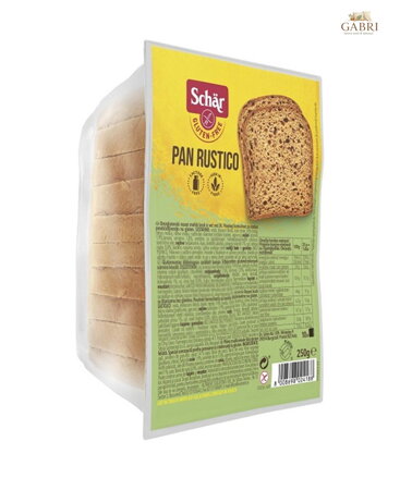 Chléb Pan Rustico vícezrnný 250g Schar bez lepku 3025
