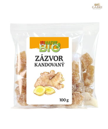 Zázvor kandovaný BIO 100g IPJ NATUR 5558