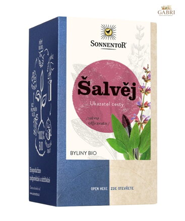 Šalvěj BIO 18x1g Sonnentor 5616