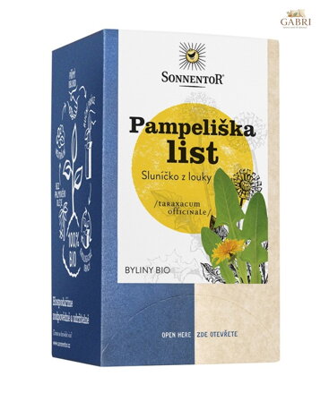 Pampeliška list BIO 18x1,2g Sonnentor  5611