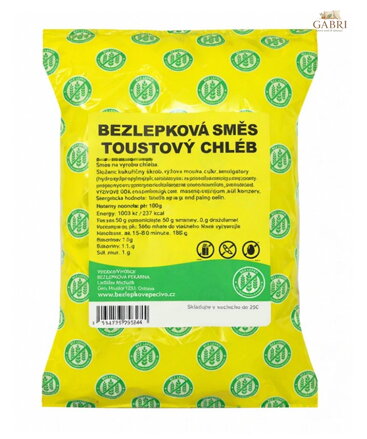 Směs na toustový chléb 500g Michalík bez lepku 5740