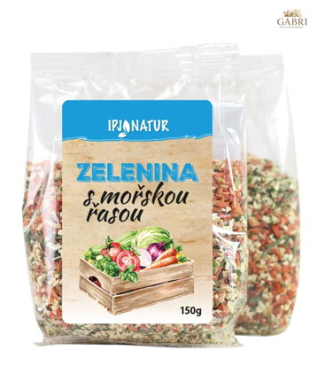 Zeleninová směs s mořskou řasou 150g IPJ NATUR 5754