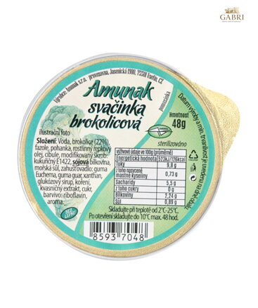 Svačinka brokolicová 48g Amunak bez lepku 5779