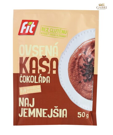 Kaše ovesná čokoláda 50g Fit bez lepku 5791