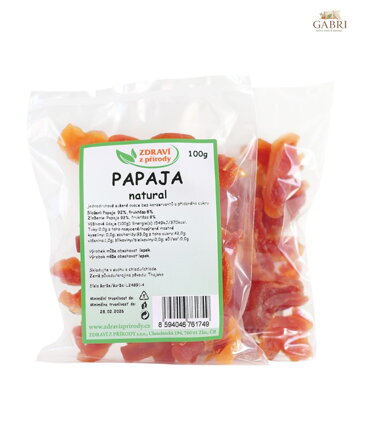 Papaja natural 100g ZP 2293