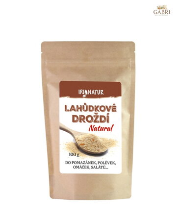 Lahůdkové droždí natural  100g Ipj natur bez lepku 5844