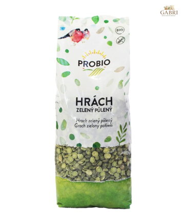 Hrách zelený půlený BIO 500g Probio bez lepku 5880