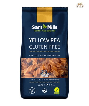 Těstoviny hrachové vřetena 250g Sam Mills bez lepku  5925