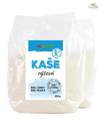 Kaše rýžová natural 250g IPJ NATUR bez lepku 5970