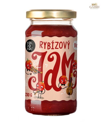 Jam rybízový BIO 230g Koldokol 6040