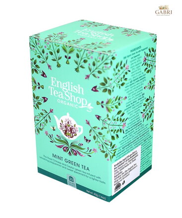 English Tea Shop Zelený čaj s mátou BIO 20x2g 226