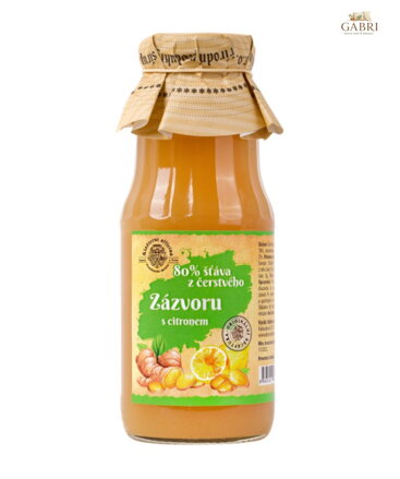 Šťáva z čerstvého zázvoru 300g Klášterní 489