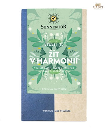Štěstí je žít v harmonii BIO por. Sonnentor 6077