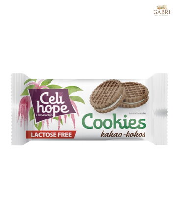 Celi hope oplatka Cookies kakao kokos 36g bez lepku 6100