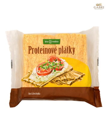 Plátky křupavé proteinové BIO 100g Bionebio bez lepku 6106