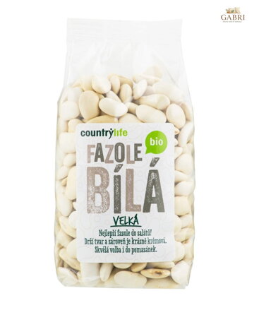 Fazole bílá velká BIO 500g Country life 6170