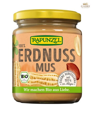 Pasta arašídová jemná 100% BIO 250g Rapunzel 6180