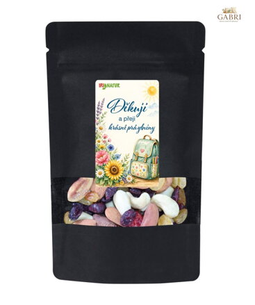 PRÁZDNINY - Děkuji - ořechová směs 100g IPJ NATUR 6197