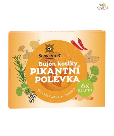 Bujon pikantní polévka BIO 6x0,5l 60g Sonnentor 5860
