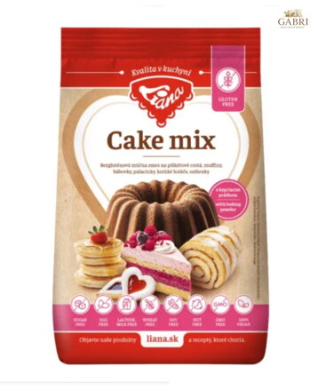 Cake mix na piškotové těsta1kg Liana bez lepku 6210