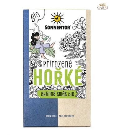 Přirozeně hořké BIO čaj porc. 18x1,8g Sonnentor 6243