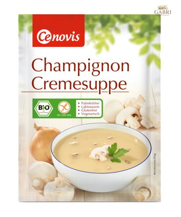 Polévka žampionová 60g BIO Cenovis bez lepku 6291
