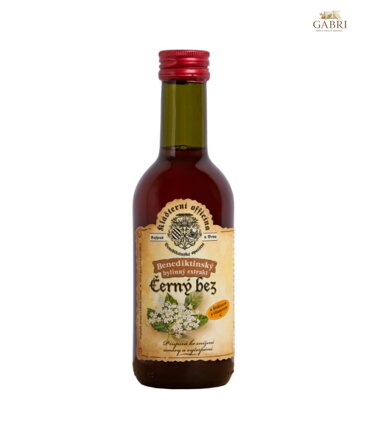 Benediktinský extrakt ČERNÝ BEZ 290g 450