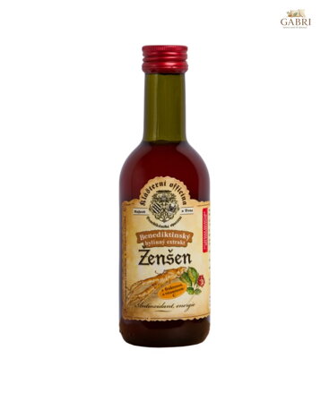 Benediktinský extrakt ŽENŠEN 290g 486