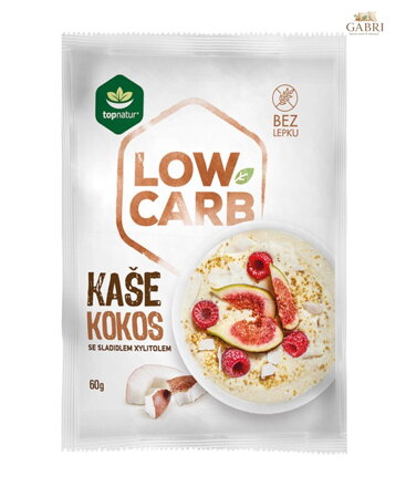 Kaše LOW CARB kokosová 60g Topnatur bez lepku 1451