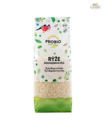 Rýže dlouhozrnná bílá BIO 500g Probio bez lepku 1496