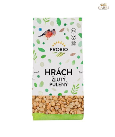 Hrách žlutý půlený BIO 500g Probio bez lepku 2584
