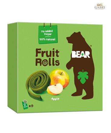 Bear rolls jablko 5x20g bez lepku 1478