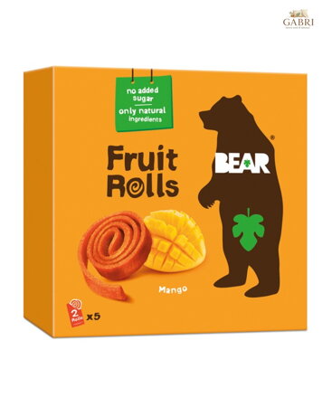Bear rolls mango 5x20g bez lepku 1479