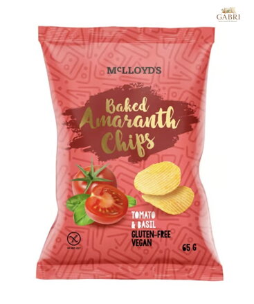 Amarantové lupínky rajče bazalka 65g McLLOYDS bez lepku 2699