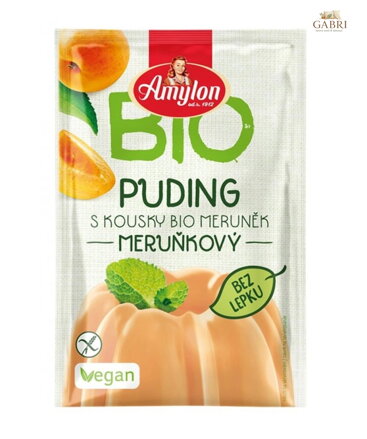 Puding meruňkový BIO 40g Amylon bez lepku 205