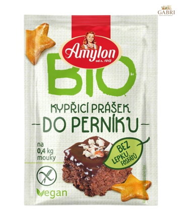 Kypřící prášek do perníku BIO 18g Amylon bez lepku 197