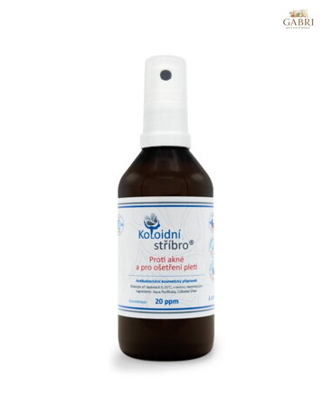Koloidní stříbro sprej 100ml 20ppm  1877