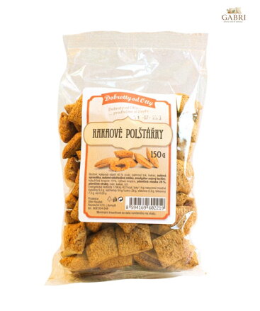 Polštářky kakaové 150g Dobrotty 1933